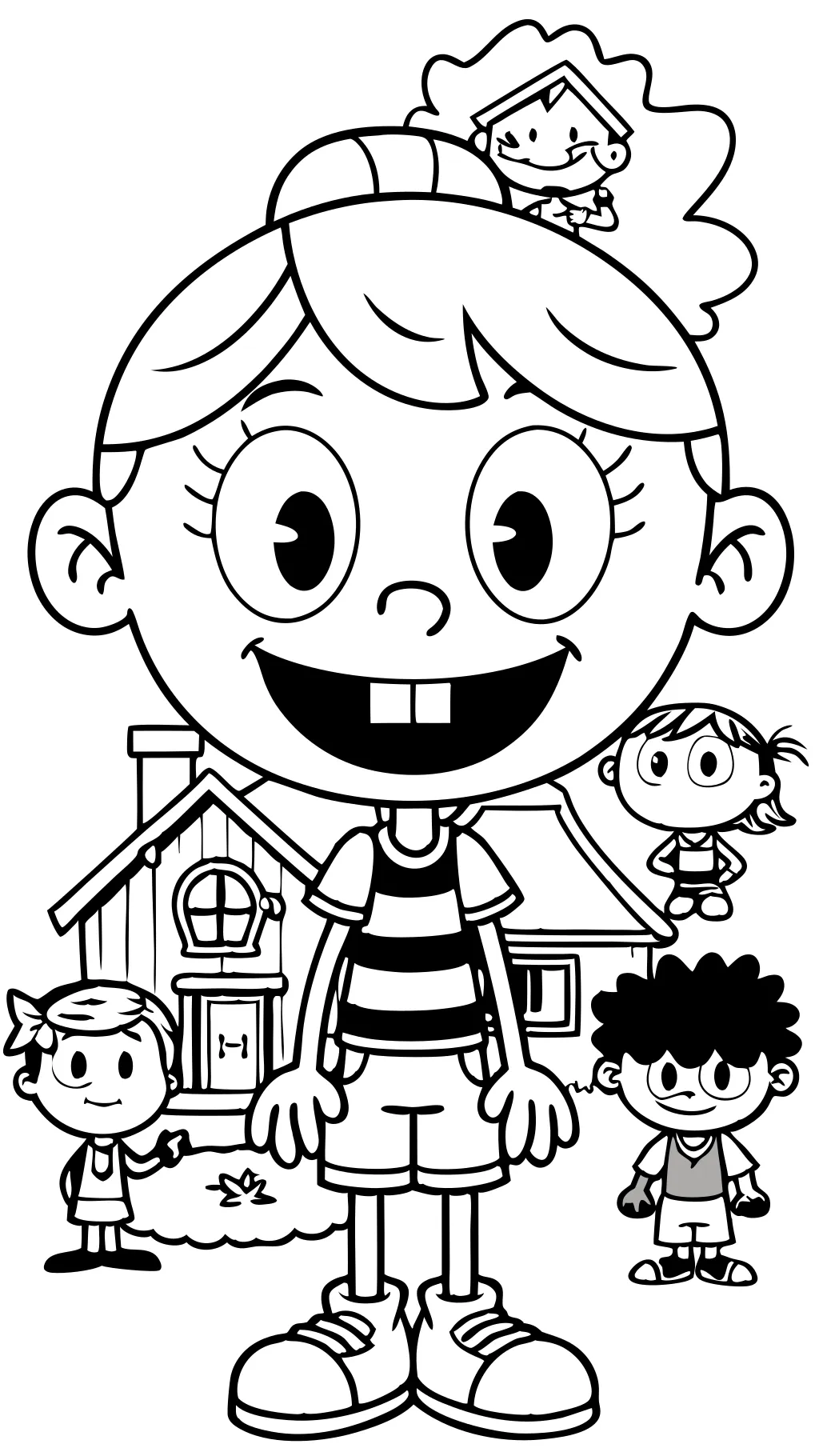 loud house coloring pages